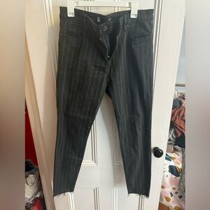 Stripped skinny jeans